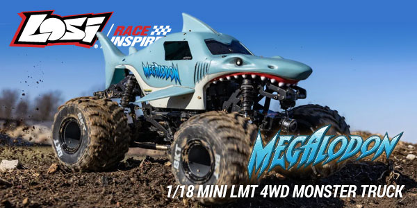 Losi 1/18 Mini LMT Megalodon