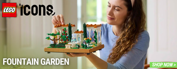 Lego 10359 Icons Fountain Garden