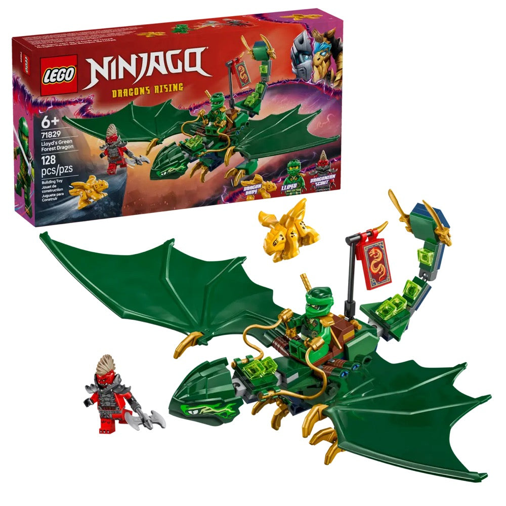 Image of LEGO 71829 Ninjago Lloyd's Green Forest Dragon