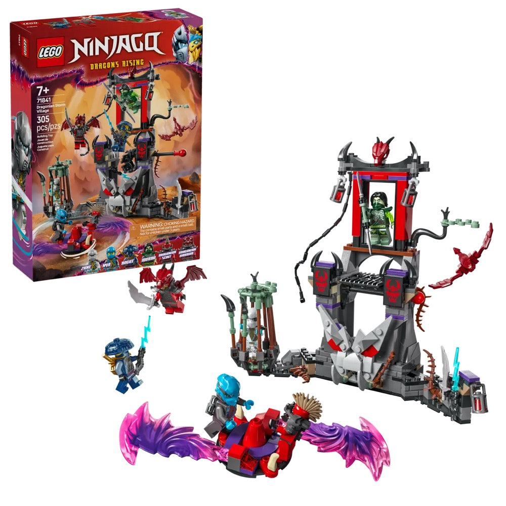 Image of LEGO 71841 Ninjago Dragonian Storm Village