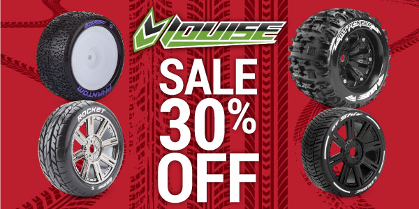 LOUISE RC TIRES ON SALE! 30% OFF!