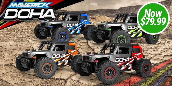 Maverick Doha 1/20 4WD Electric RC Truck On Sale!