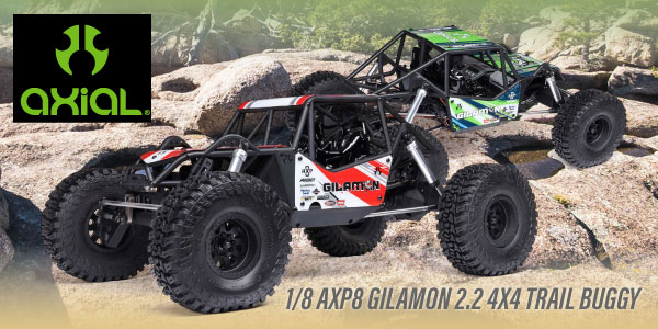 Axial 1/8 AXP8 Gilamon 2.2 4X4 Trail Buggy RTR