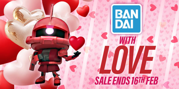 Our Bandai Valentine's sale is on now <3