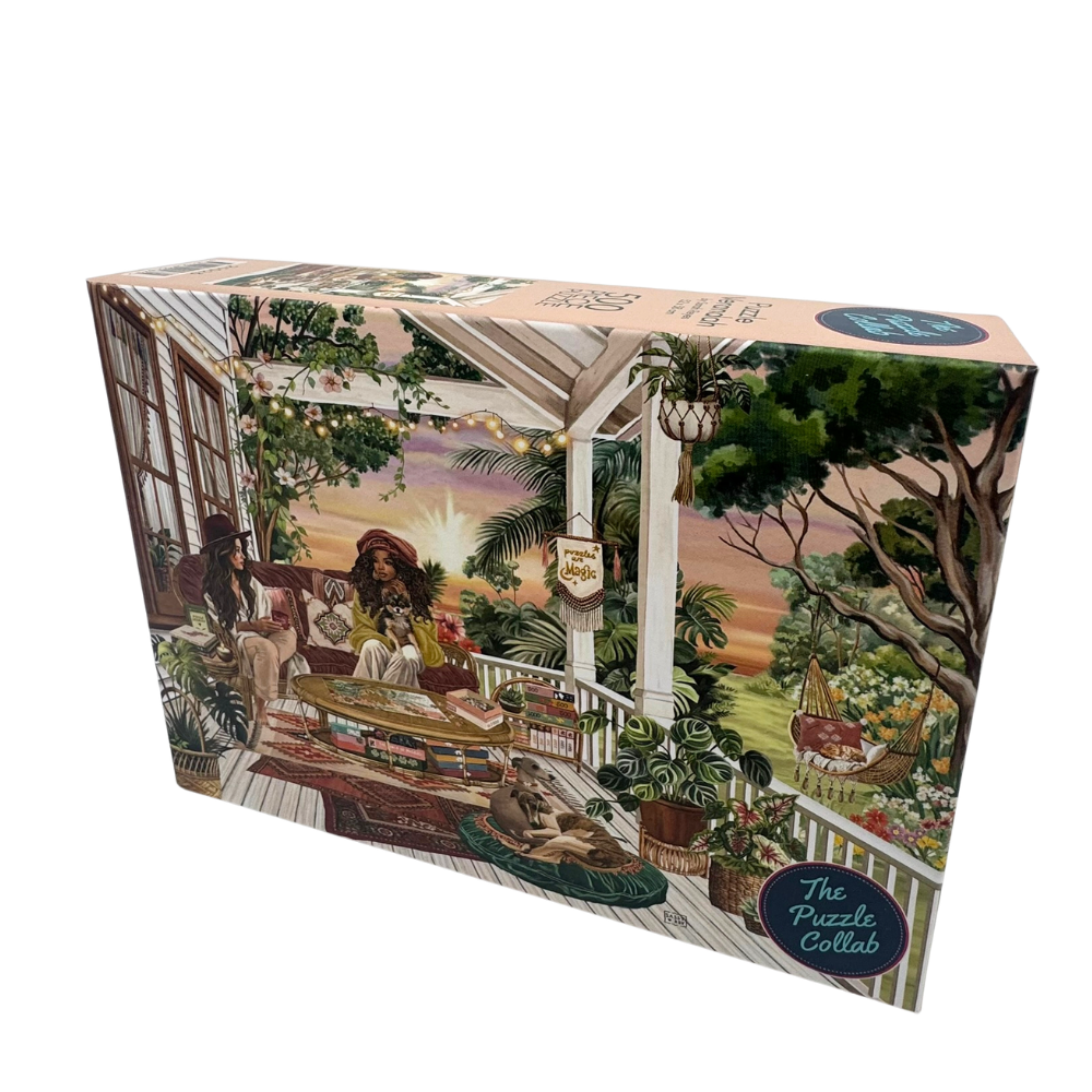 Image of The Puzzle Collab Puzzle Verandah 500pc Jigsaw Puzzle