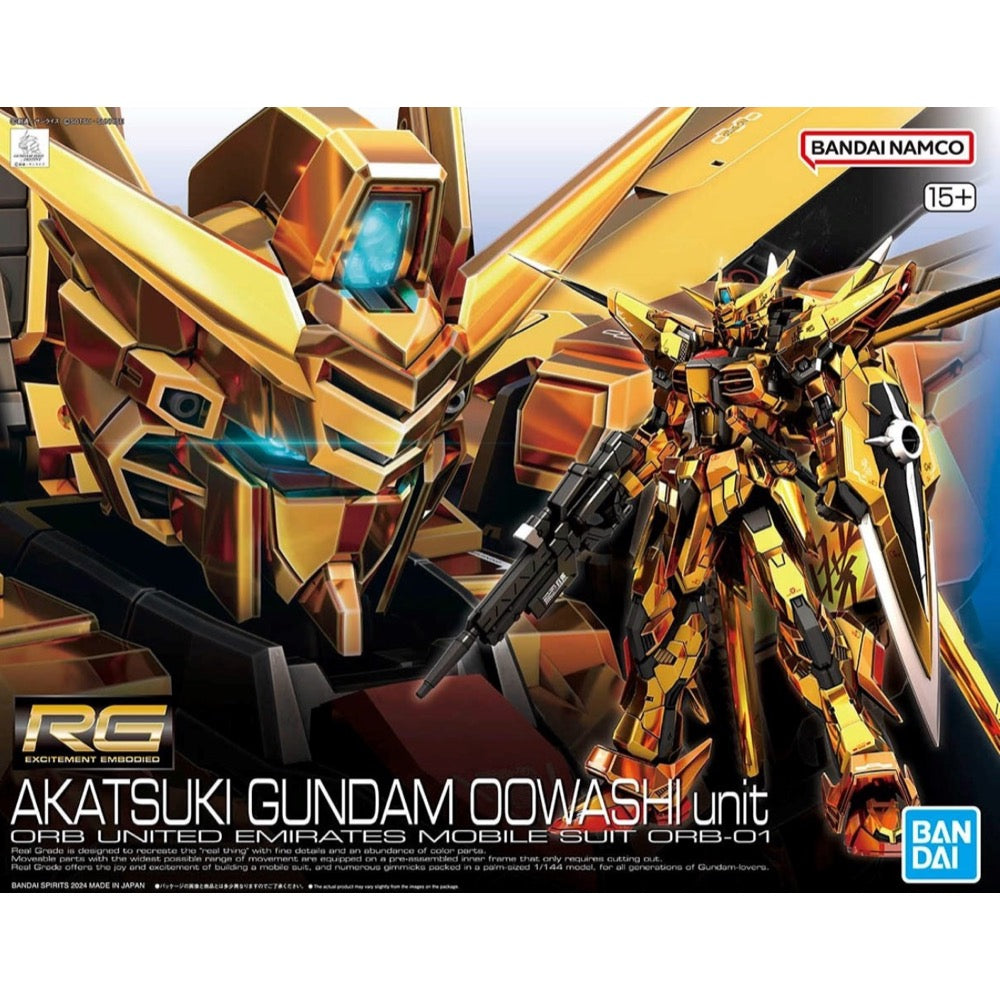 Image of RG 1/144 Akatsuki Oowashi Pack Gundam Seed Destiny
