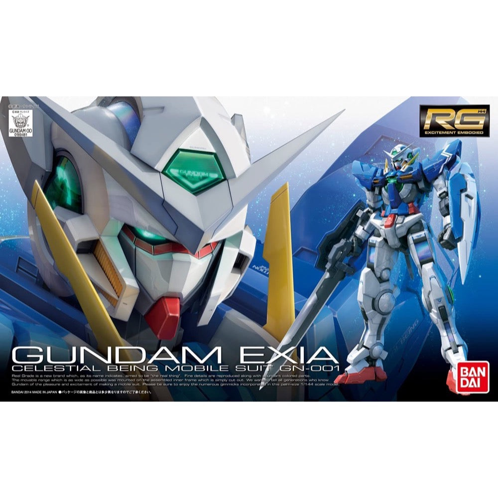 Image of RG 1/144 Gundam Exia