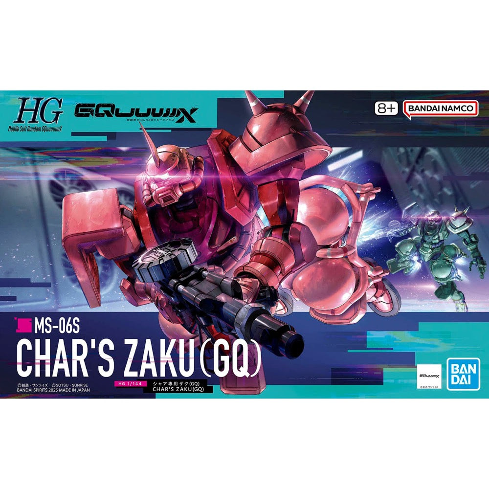 Image of HG 1/144 Char'S Zaku (Gq)