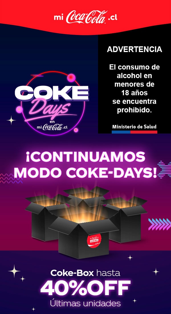 Coke-Box hasta 40%OFF