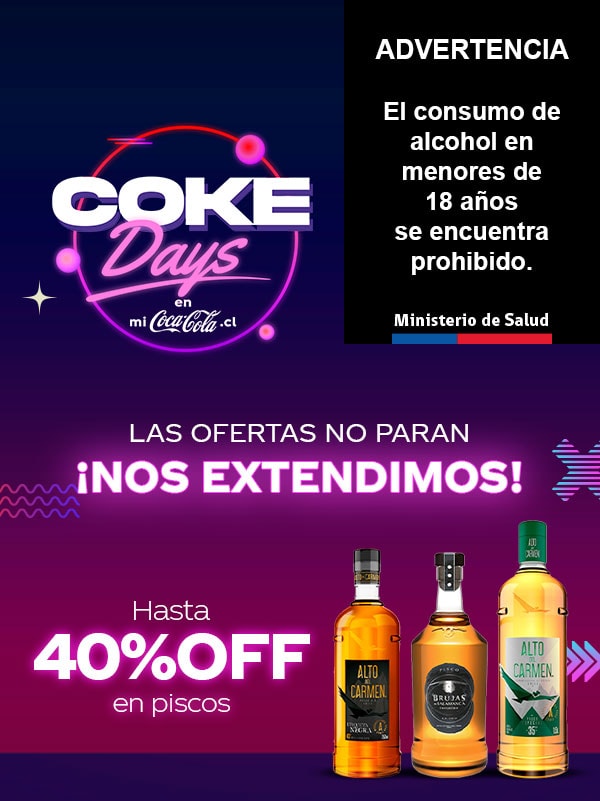 Hasta 40%OFF en piscos