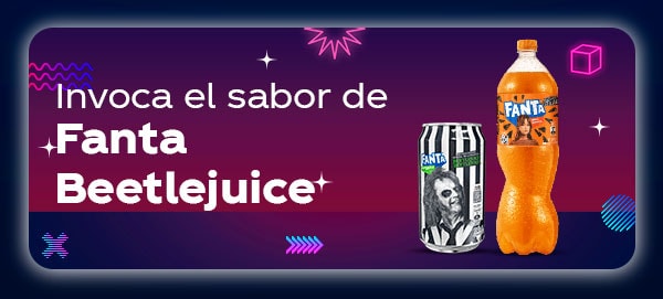 Invoca el sabor de Fanta Beetlejuice