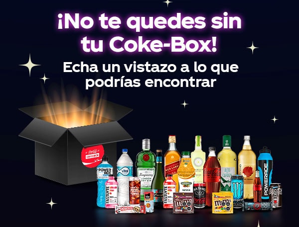 No te quedes sin tu Coke-Box