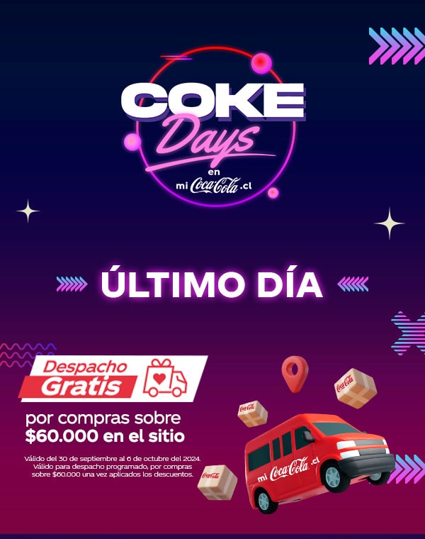 Despacho gratis por compras sobre $60.000 en el sitio