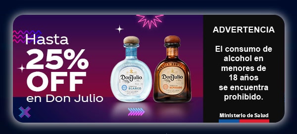 Hasta 25%OFF en Don Julio