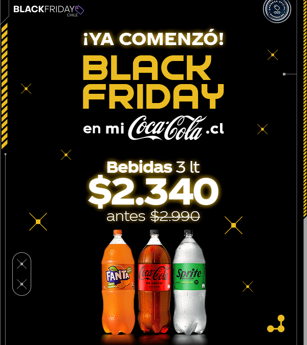 Bebidas 3 lt $2.340