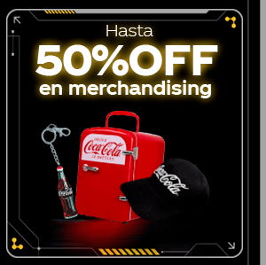 Hasta 50%OFF en merchandising