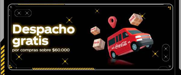 Despacho gratis por compras sobre $60.000