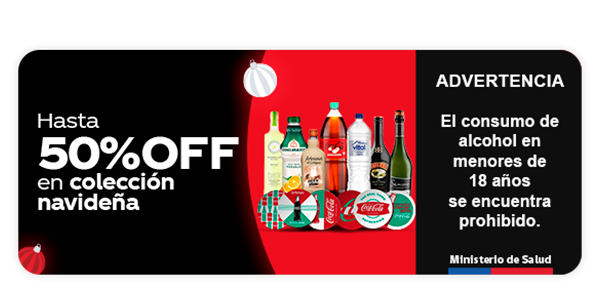 Hasta 40%OFF en colección navideña