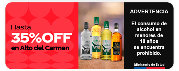 Hasta 35%OFF en Alto del Carmen