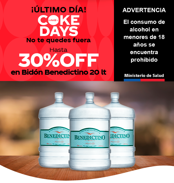 Hasta 30%OFF en Bidón Benedictino 20 lt