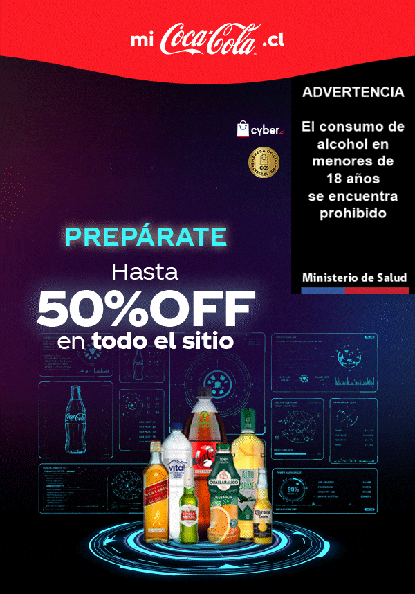 Prepárate para Cyber Day Hasta 50%OFF en todo el sitio