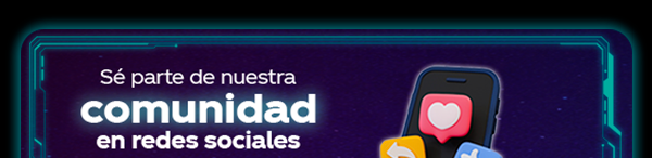Sé parte de nuestra comunidad en redes sociales