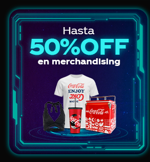 Hasta 50%OFF en merchandising