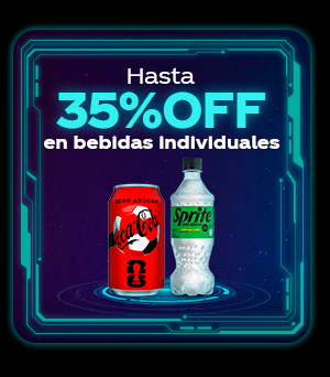 Hasta 30%OFF en bebidas individuales
