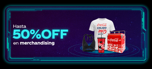 Hasta 50%OFF en merchandising