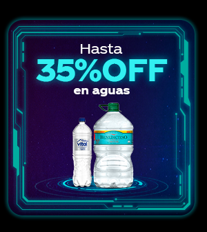 Hasta 35%OFF en aguas