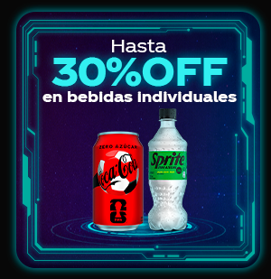 Hasta 30%OFF en bebidas individuales
