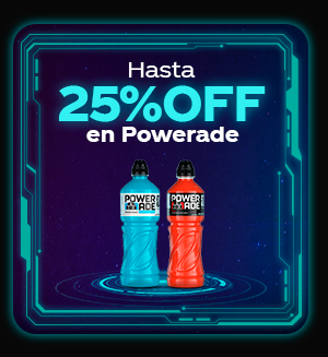 Hasta 25%OFF en Powerade