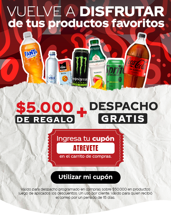 $12.000 de regalo + despacho gratis