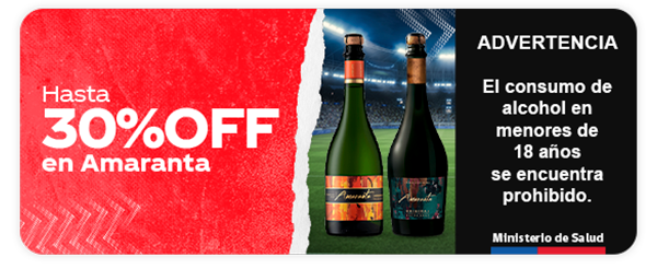 Hasta 30%OFF en Amaranta