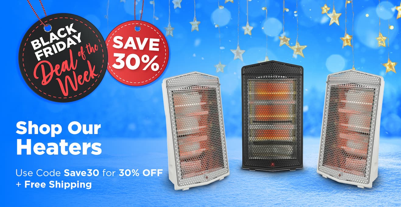 30% OFF Heaters