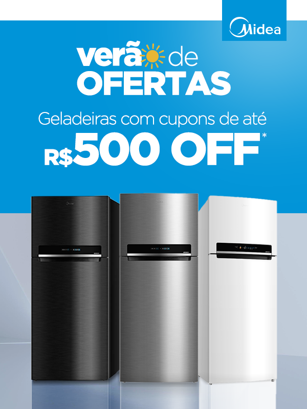 Cupons de até R$ 500