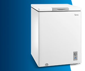 Freezer Horizontal 1 Porta 3 em 1 Branco 145L Midea