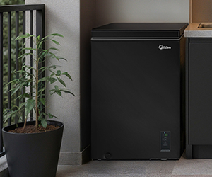 Freezer Horizontal 100L FlexBeer Inverter Bivolt Preto Midea