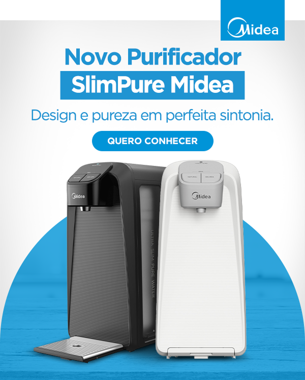 Midea - Novo Purificador SlimPure Midea
