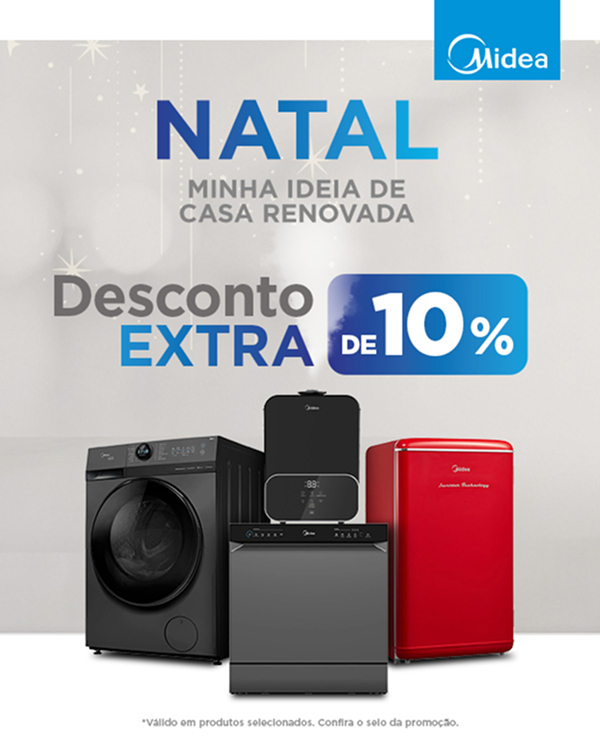 Natal - Minha ideia de casa renovada - Frigobar Midea