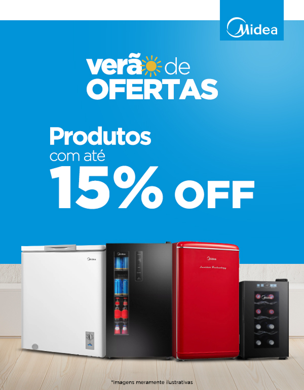 Verão de ofertas - Produtos com até 15% off