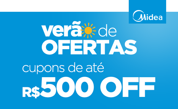 Verão de ofertas Midea