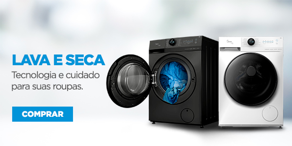 Lava e seca - Tecnologia e cuidado para suas roupas.