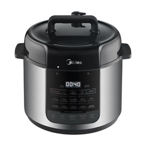 Panela de Pressão Elétrica 5L NutriPro Inox Midea PP5MS1 - 127v