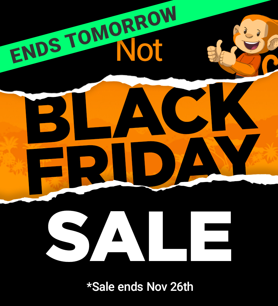 Not Black Friday Sale