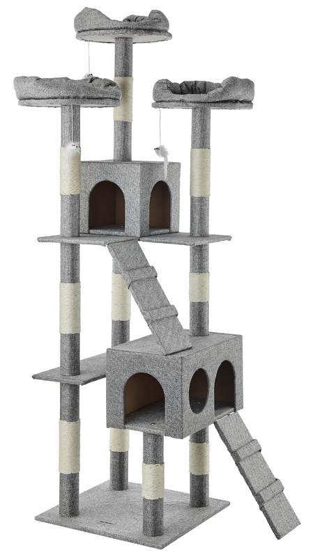 Image of Cat Scratching Post Tree