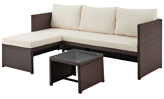 Image of Fraser Country 3 Piece Outdoor Lounge Suite