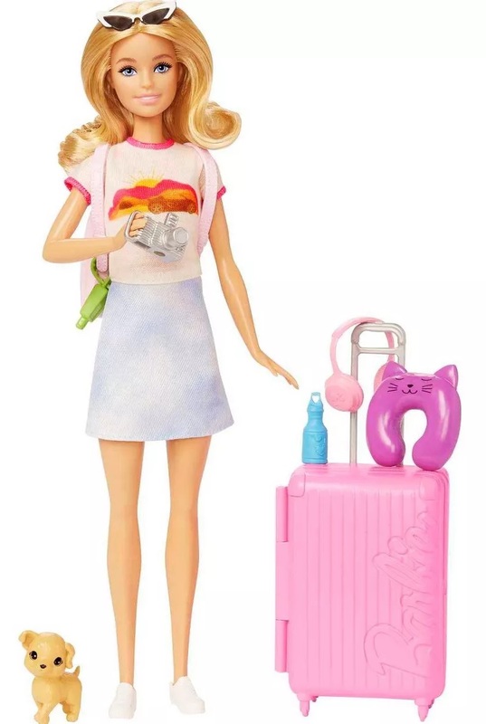 Image of Barbie: Malibu Travel Set with Puppy