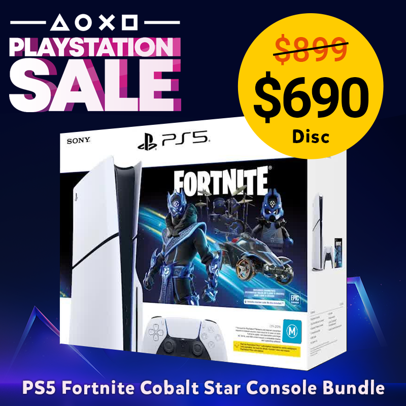 PS5 Fortnite Cobalt Star Console Bundle