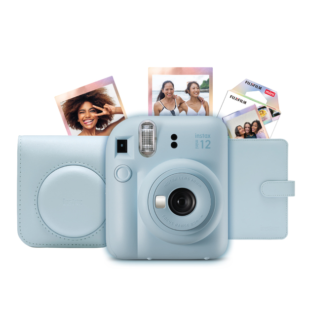 Image of Fujifilm Instax Mini 12 Instant Camera Gift Pack Limited Edition - Blue